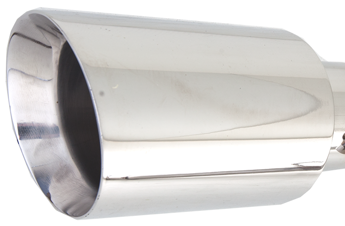 4.5-inch Angle Cut Universal Exhaust Tips with Slip On Inlet – Rob ...